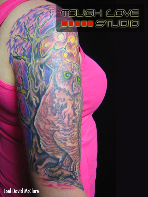 nite owl tattoo